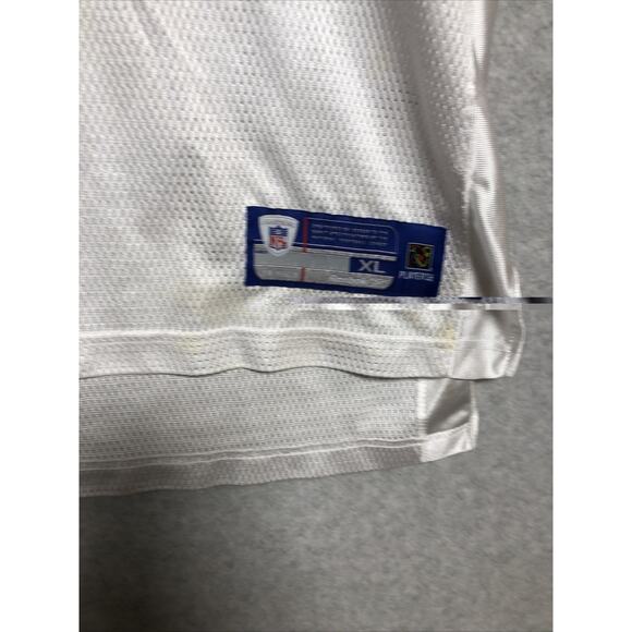 TENNESSEE TITANS #10 Vince Young Football Jersey Reebok Away White NFL Football - Picture 8 of 11